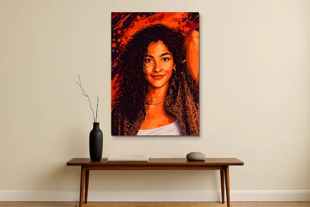 Living Modern Slim Walnut Console Only Ls