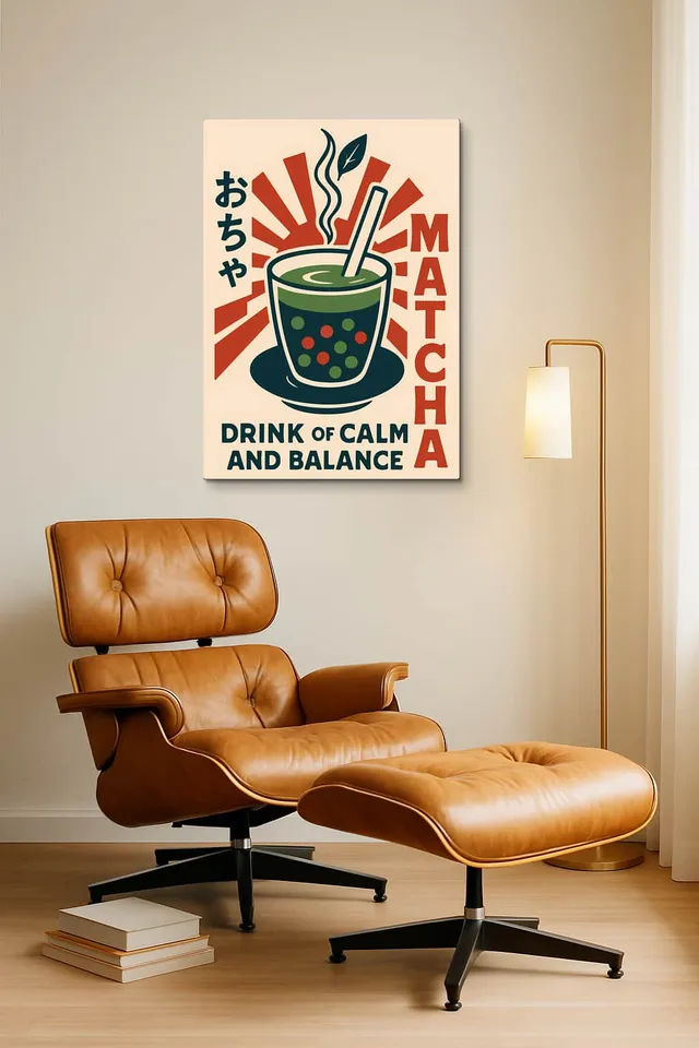 Living Room Okuma Caramel Eames Lounge