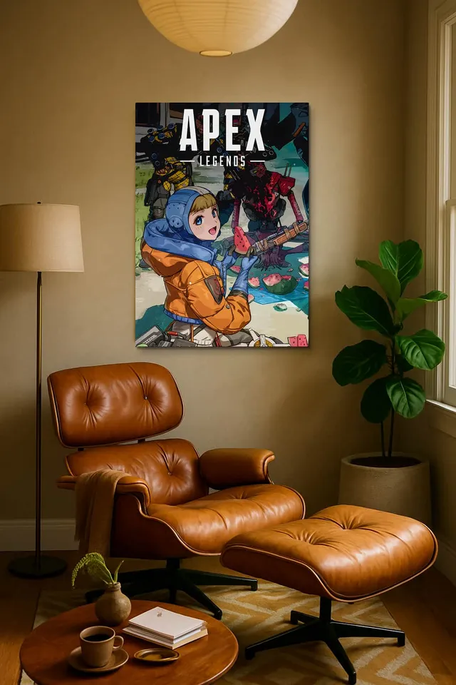 Living Room Calisma Midcentury Eames Corner