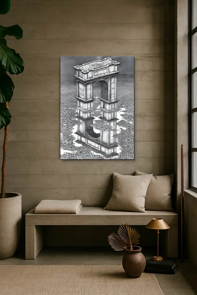 Brutalist Concrete Monolith