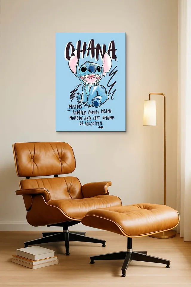 Living Room Okuma Caramel Eames Lounge