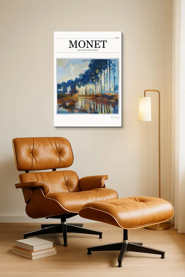Living Room Okuma Caramel Eames Lounge