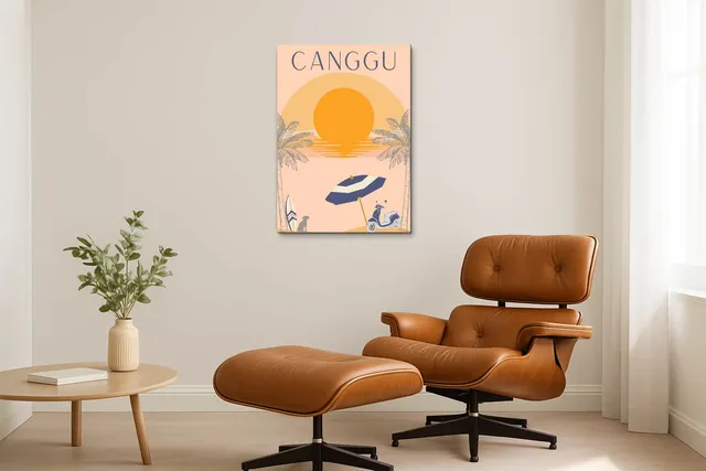 Living Modern Caramel Eames Solo Ls