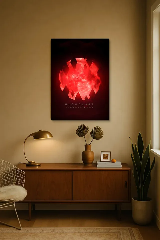 Living Room Midcentury Walnut Credenza