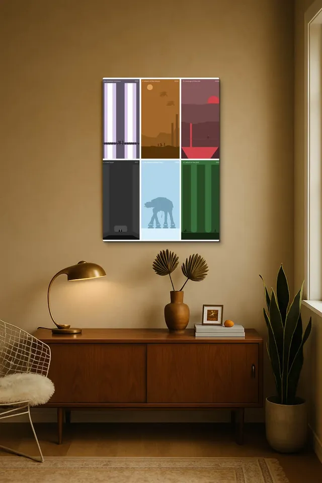 Living Room Midcentury Walnut Credenza