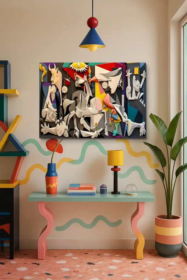 Living Room Memphis Terrazzo