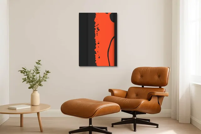Living Modern Caramel Eames Solo Ls