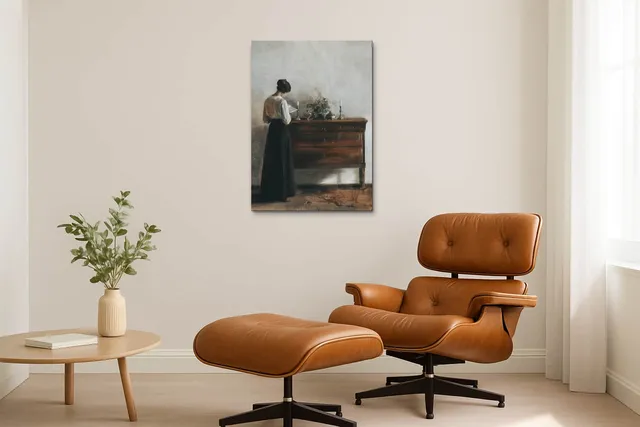 Living Modern Caramel Eames Solo Ls