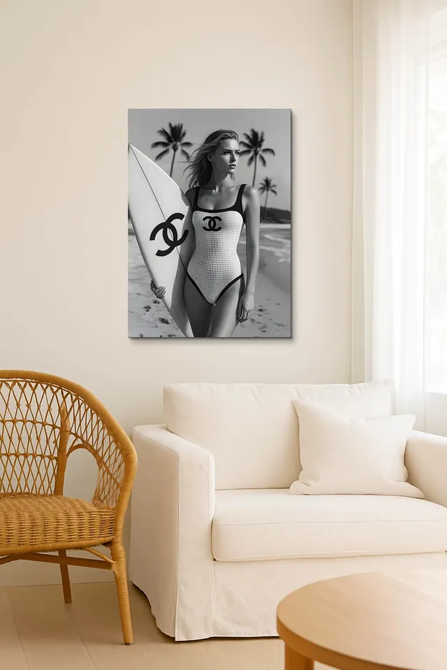 Living Room Salon Coastal Rattan Airy