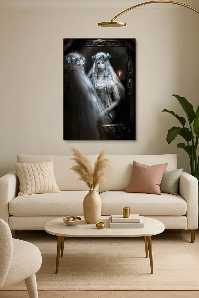 Living Room Salon Decor Italian Marble Sehpa