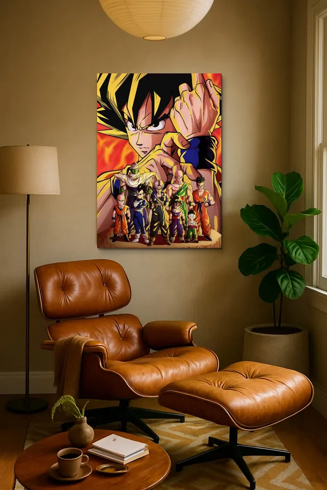 Living Room Calisma Midcentury Eames Corner