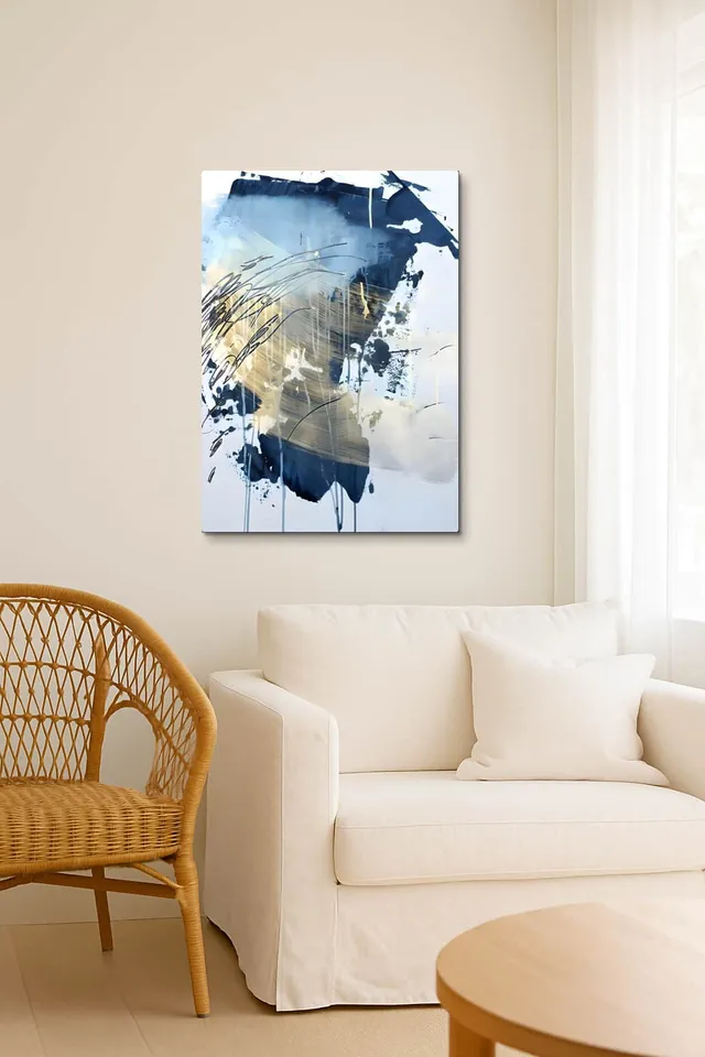 Living Room Salon Coastal Rattan Airy