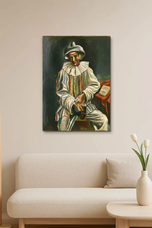 Living Room Salon Nordic Pure White
