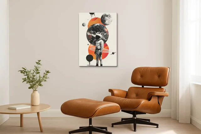 Living Modern Caramel Eames Solo Ls