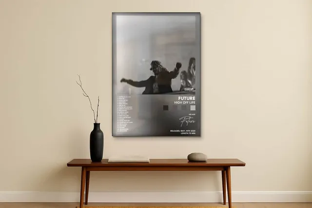 Living Modern Slim Walnut Console Only Ls