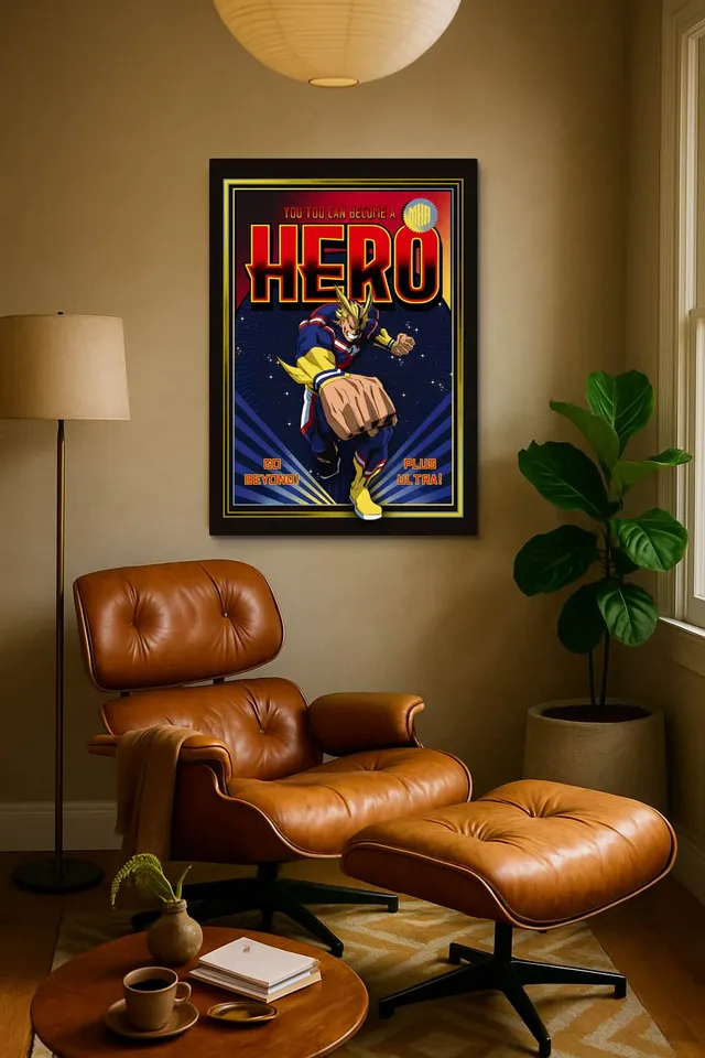 Living Room Calisma Midcentury Eames Corner