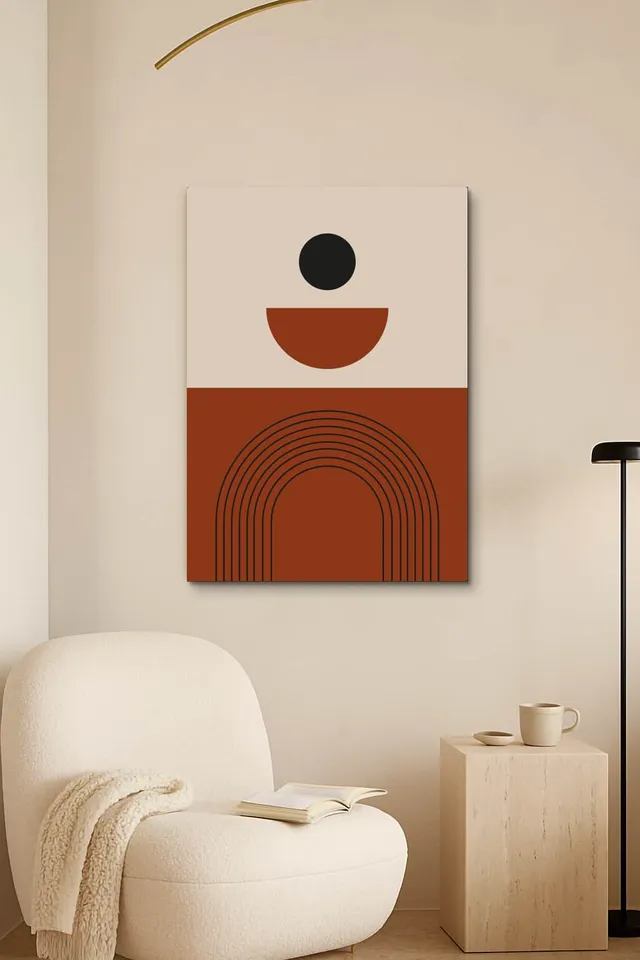 Living Room Okuma Modern Bouclé Armchair