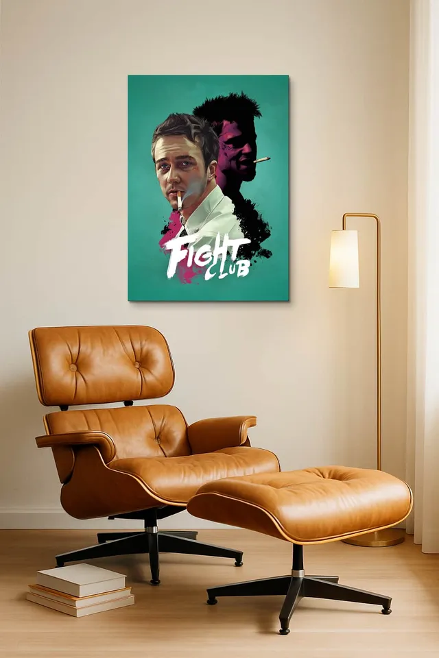 Living Room Okuma Caramel Eames Lounge