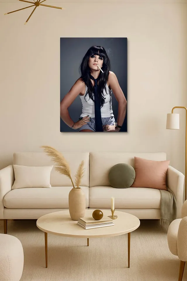 Living Room Salon Decor Cream Armchair Pair