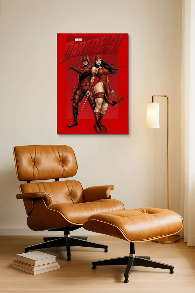 Living Room Okuma Caramel Eames Lounge