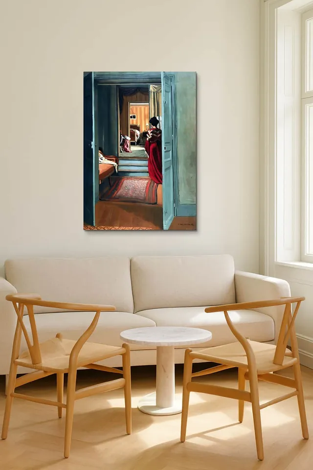 Living Room Salon Vienna Wegner Wishbone