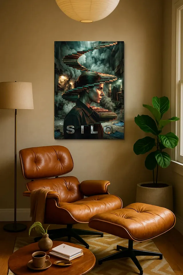 Living Room Calisma Midcentury Eames Corner