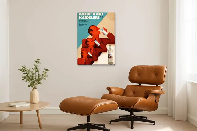 Living Modern Caramel Eames Solo Ls