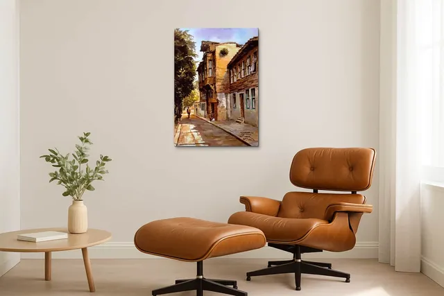 Living Modern Caramel Eames Solo Ls