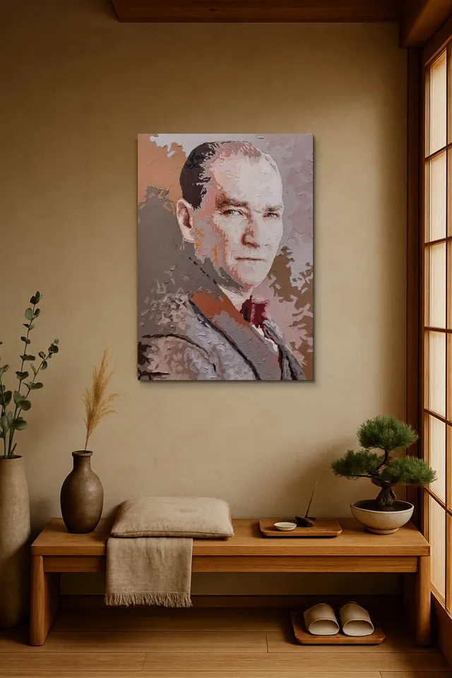 Living Room Japandi Shoji Screen