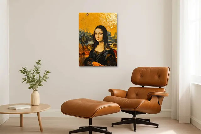 Living Modern Caramel Eames Solo Ls