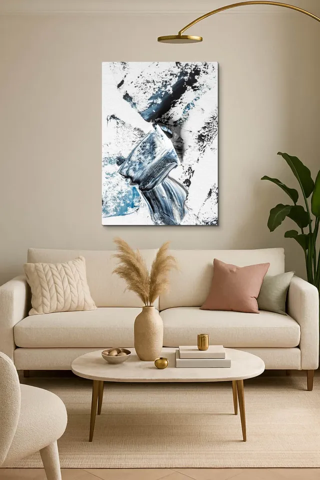 Living Room Salon Decor Italian Marble Sehpa