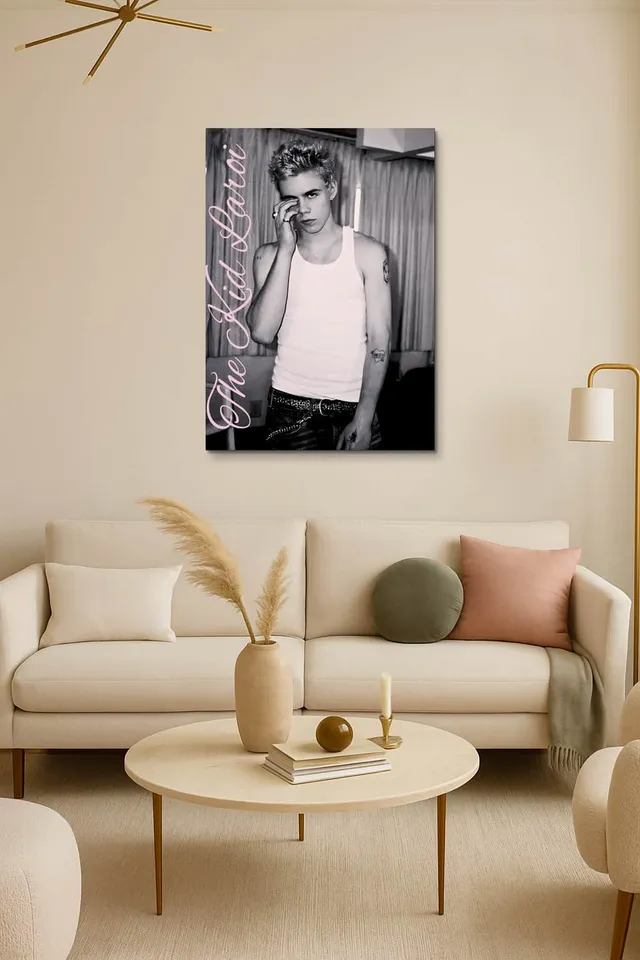 Living Room Salon Decor Cream Armchair Pair