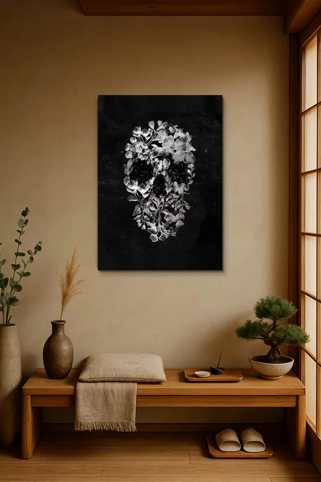 Living Room Japandi Shoji Screen