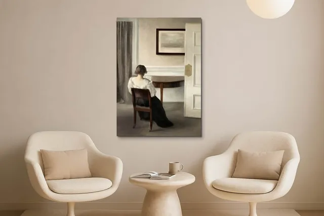 Living Modern Twin Tulip Chairs Ls