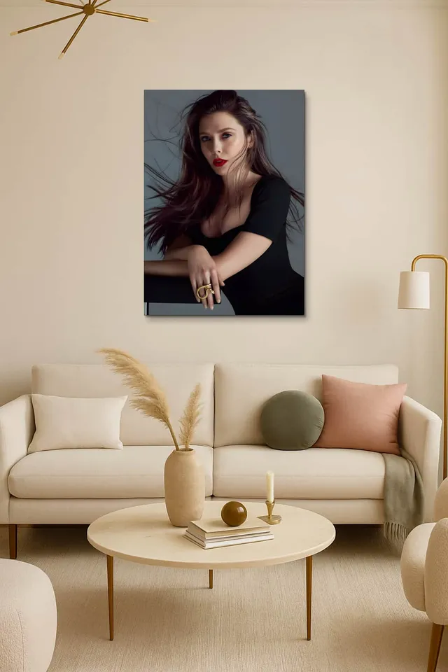 Living Room Salon Decor Cream Armchair Pair