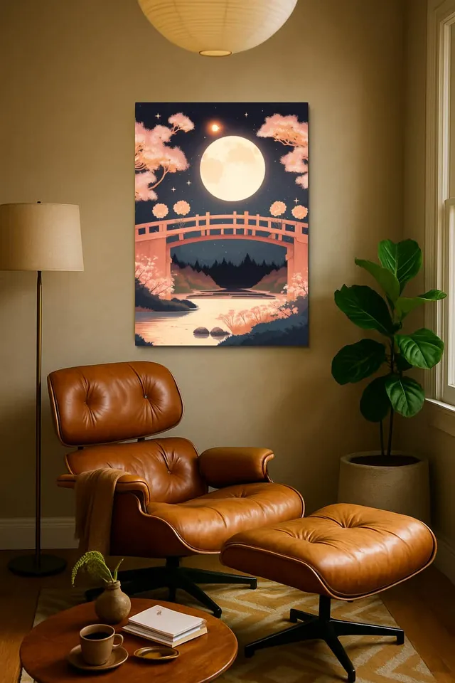 Living Room Calisma Midcentury Eames Corner