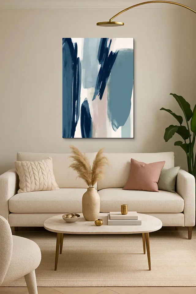 Living Room Salon Decor Italian Marble Sehpa