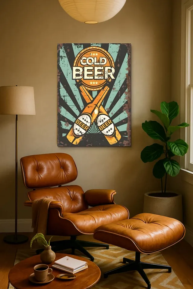 Living Room Calisma Midcentury Eames Corner
