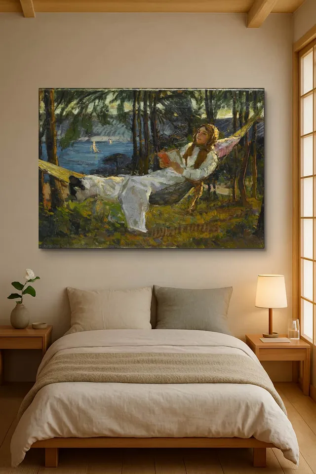 Japandi Linen Bedroom