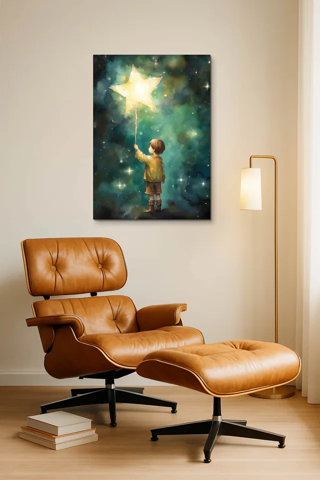 Living Room Okuma Caramel Eames Lounge
