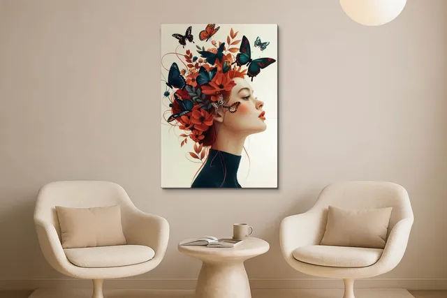 Living Modern Twin Tulip Chairs Ls