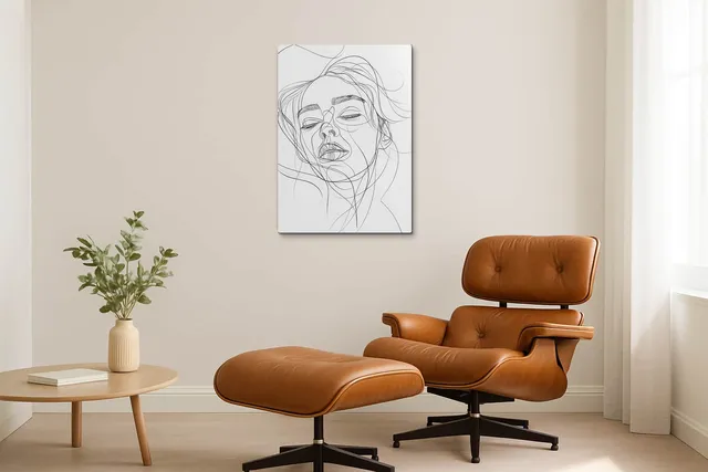 Living Modern Caramel Eames Solo Ls