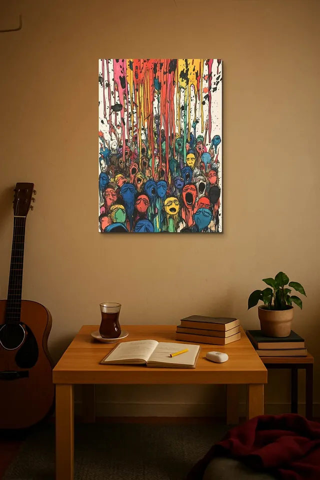 Living Room Mutevazi Student Studio