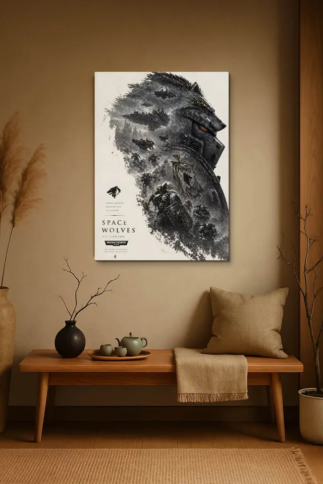 Living Room Japandi Oak Bench