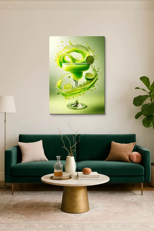 Living Room Salon Decor Emerald Velvet Sofa