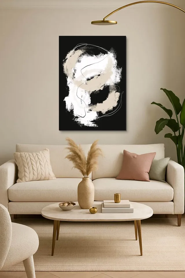 Living Room Salon Decor Italian Marble Sehpa