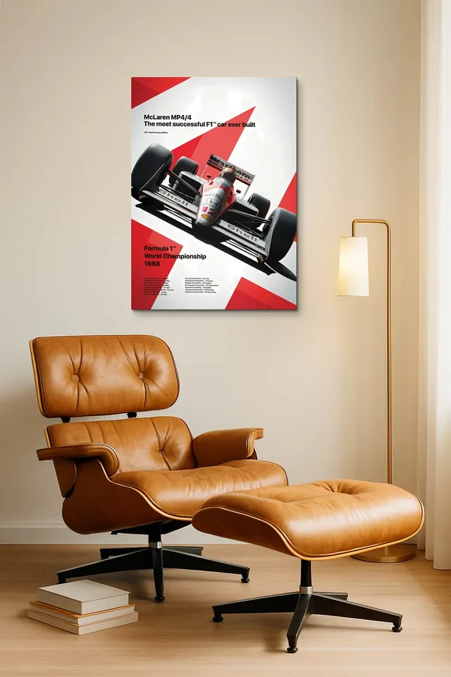 Living Room Okuma Caramel Eames Lounge