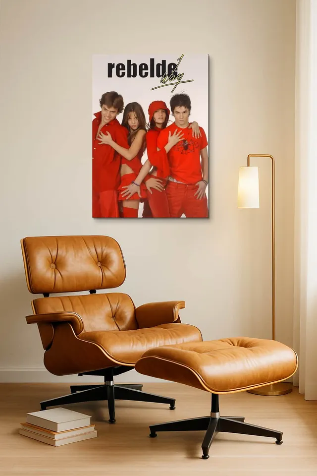 Living Room Okuma Caramel Eames Lounge