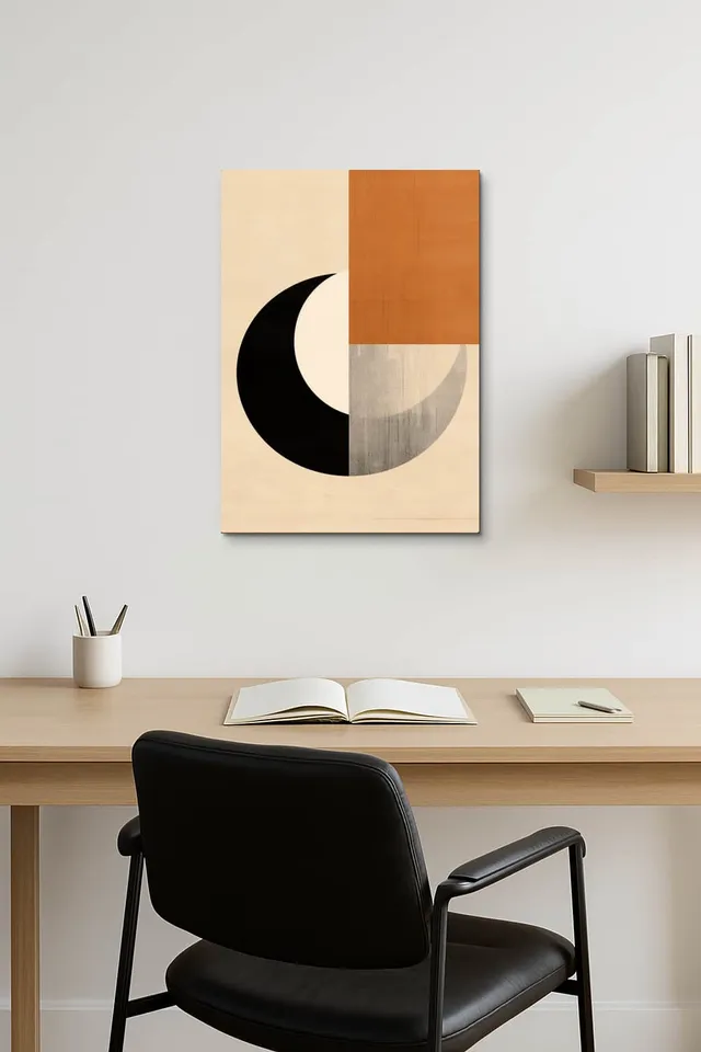 Calisma Modernist Oak Desk
