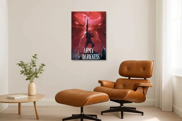 Living Modern Caramel Eames Solo Ls